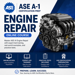 ASE A1 Engine Repair Certification Prep Course Online