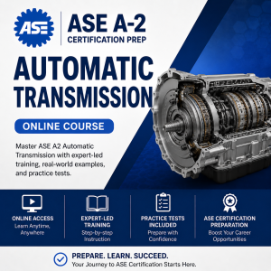 ASE A2 Automatic Transmission/Transaxle Certification Prep Course Online